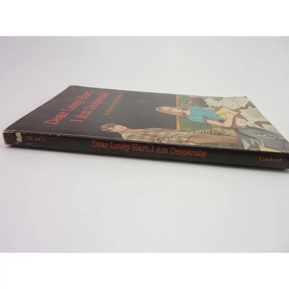 Vintage 1975 Dear Lovey Hart I Am Desperate Ellen Conford Paperback Book YA